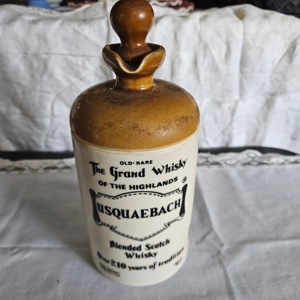 The Grand Whiskey of‎ Highlands Usquaebach Decanter